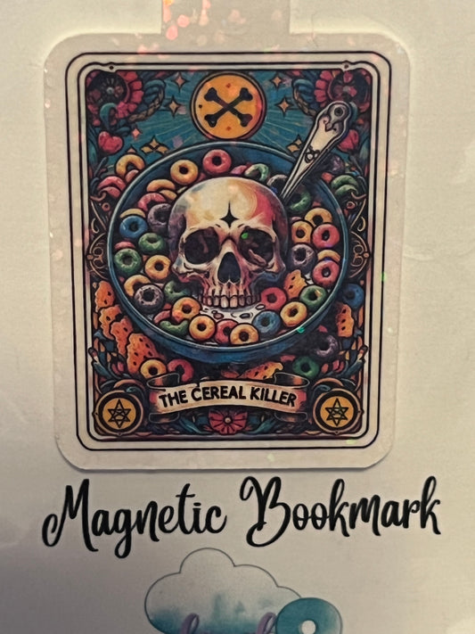 Cereal Killer Tarot Card Magnetic Bookmark