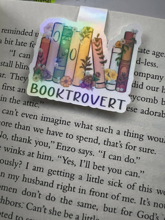 Booktrovert Magnetic Bookmark