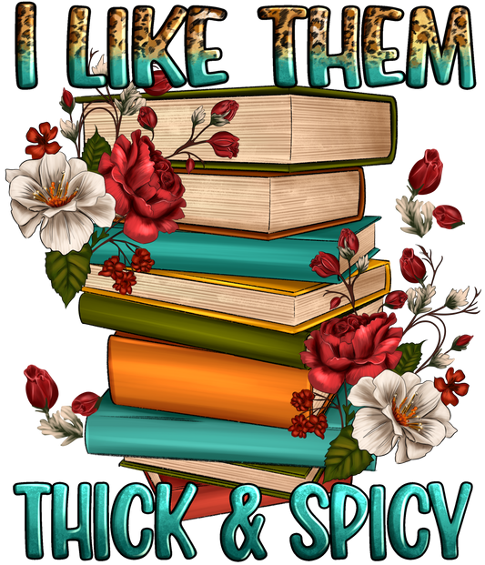 I Like Them Thick & Spicy Magnetic Bookmark