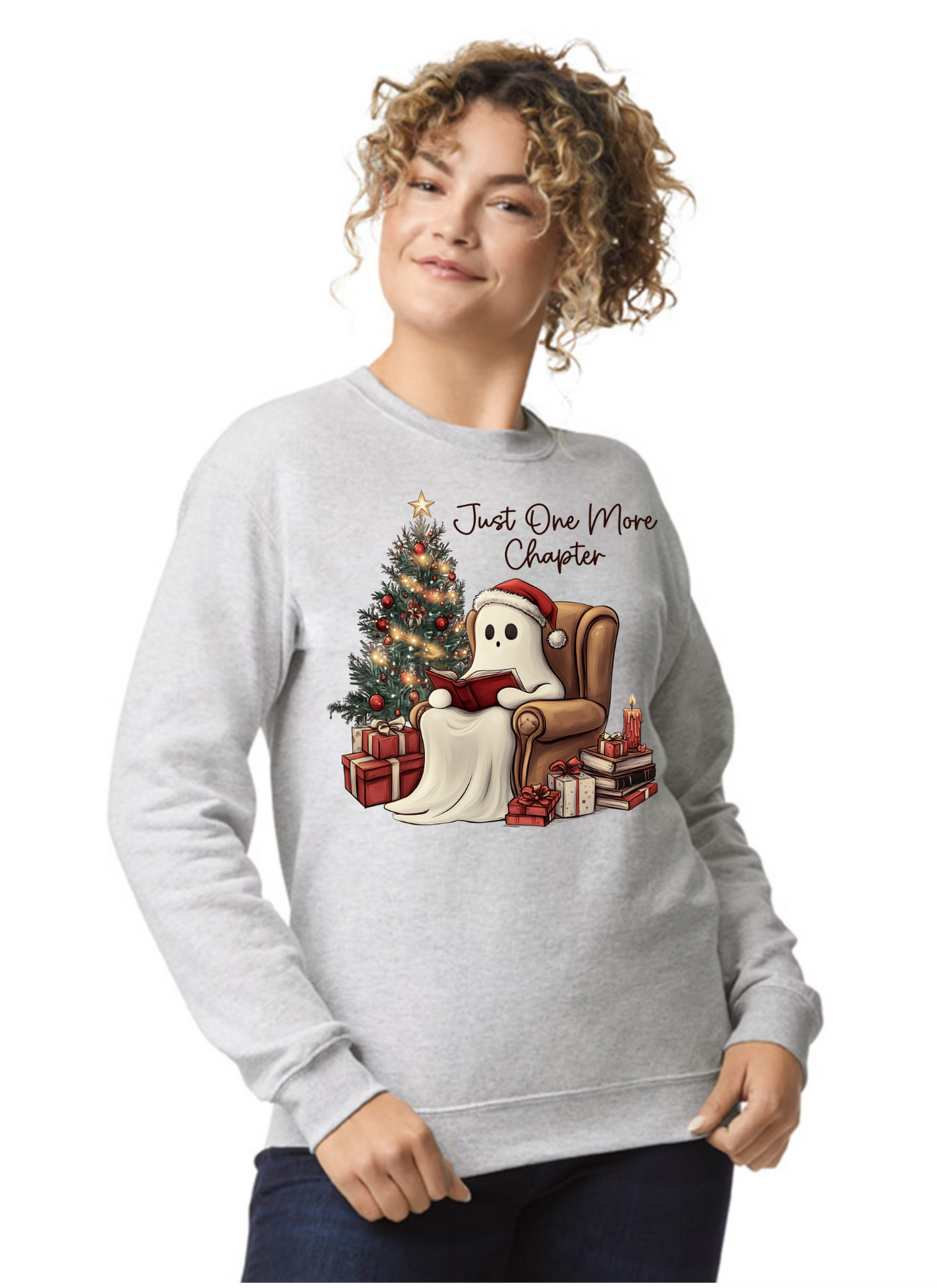 Bookish Christmas Sweatshirts M **preorder**