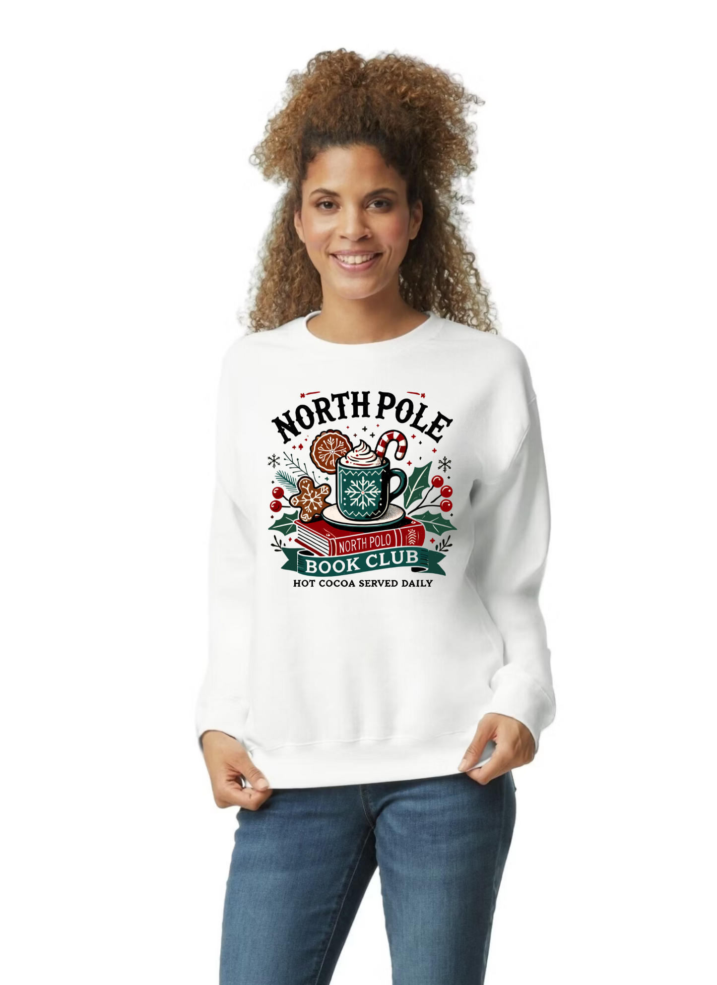 Bookish Christmas Sweatshirts M **preorder**