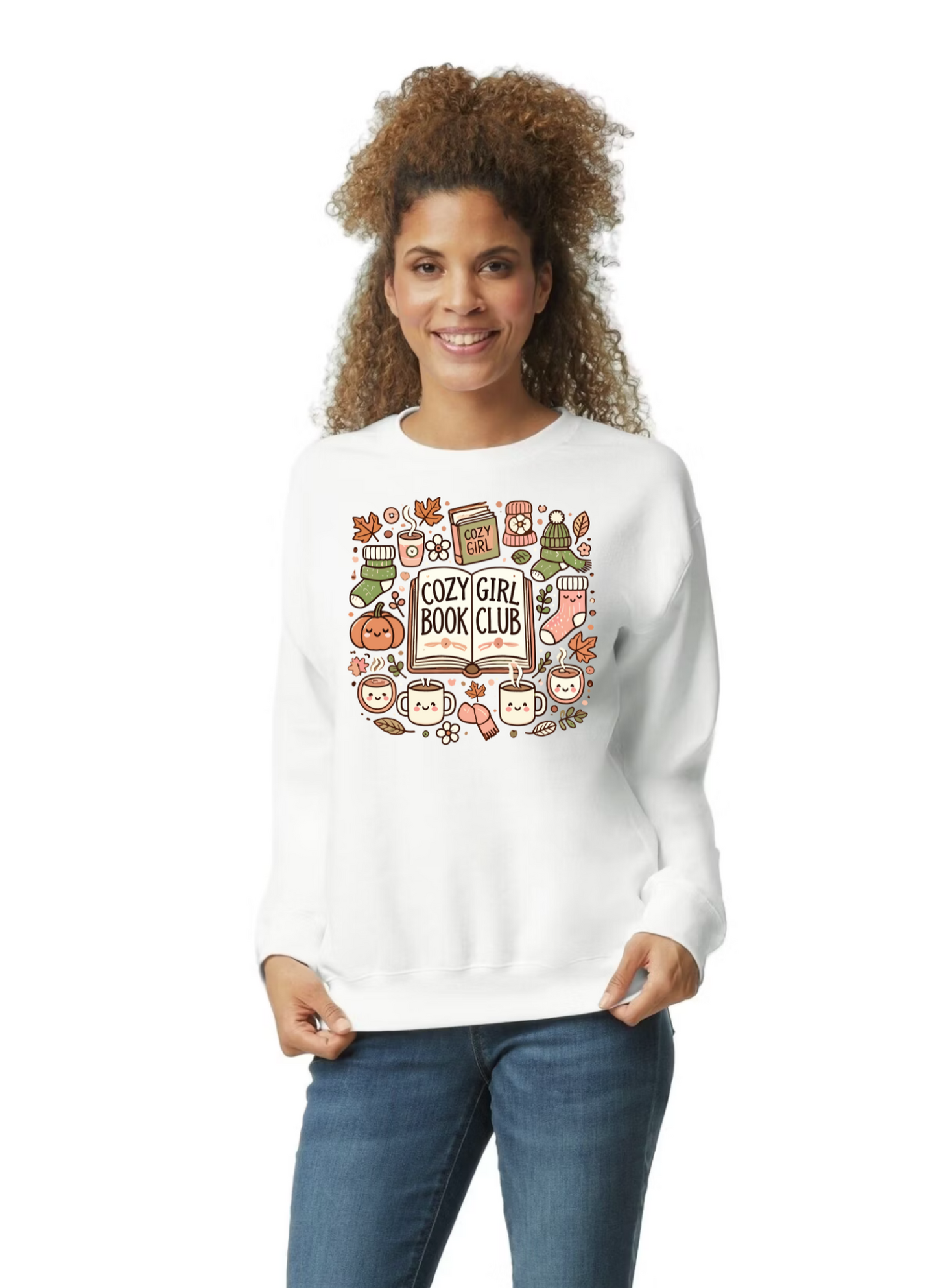 Bookish Christmas Sweatshirts M **preorder**