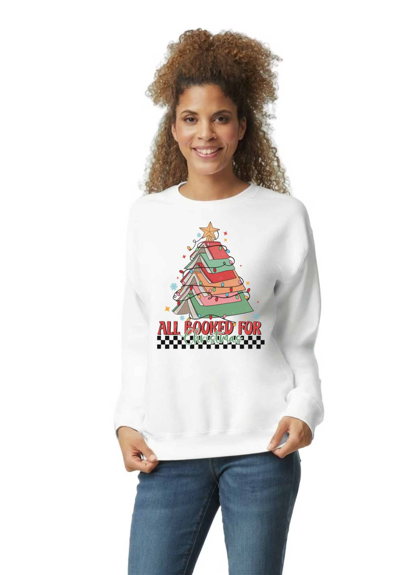 Bookish Christmas Sweatshirts M **preorder**