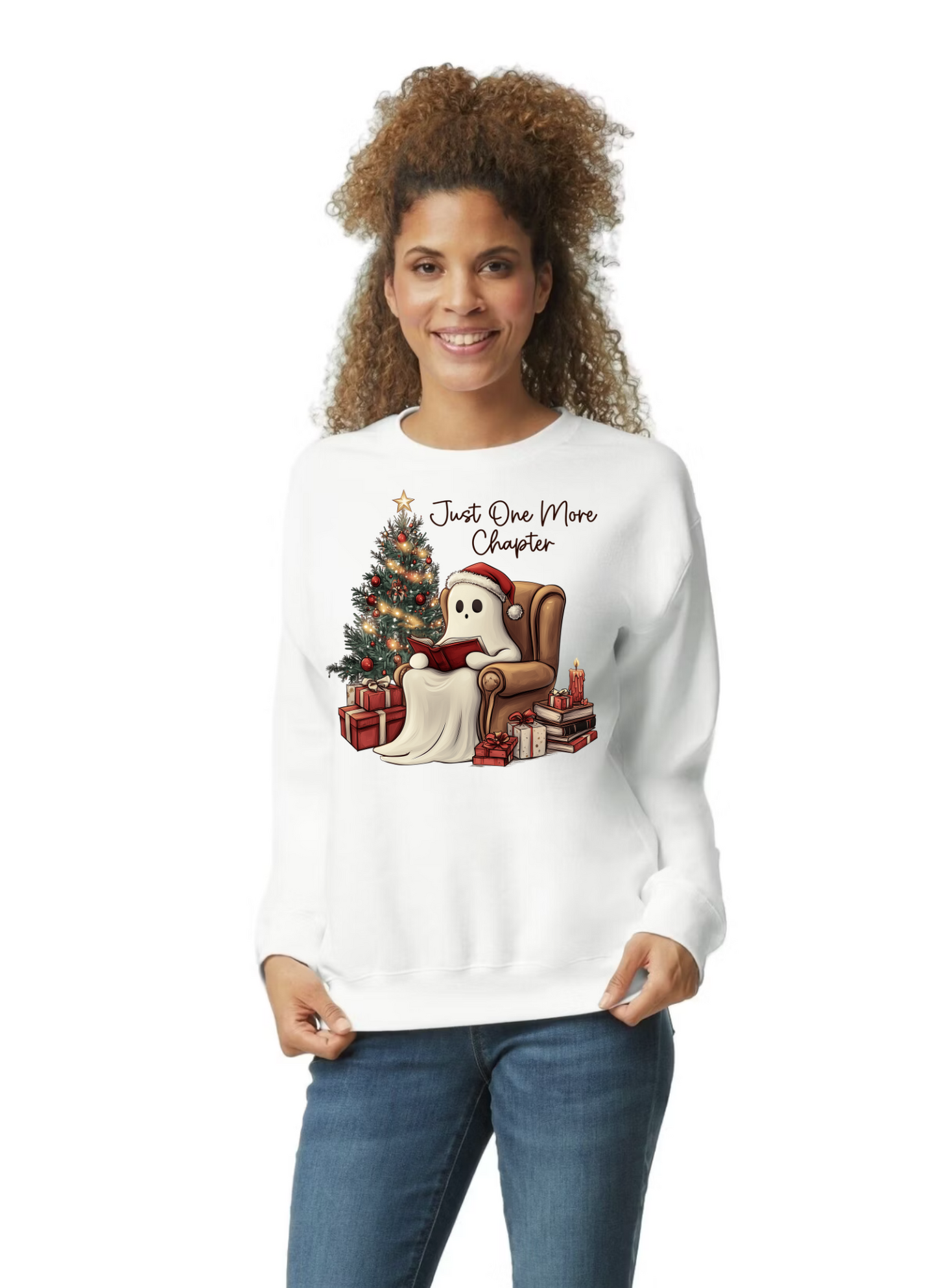 Bookish Christmas Sweatshirts M **preorder**