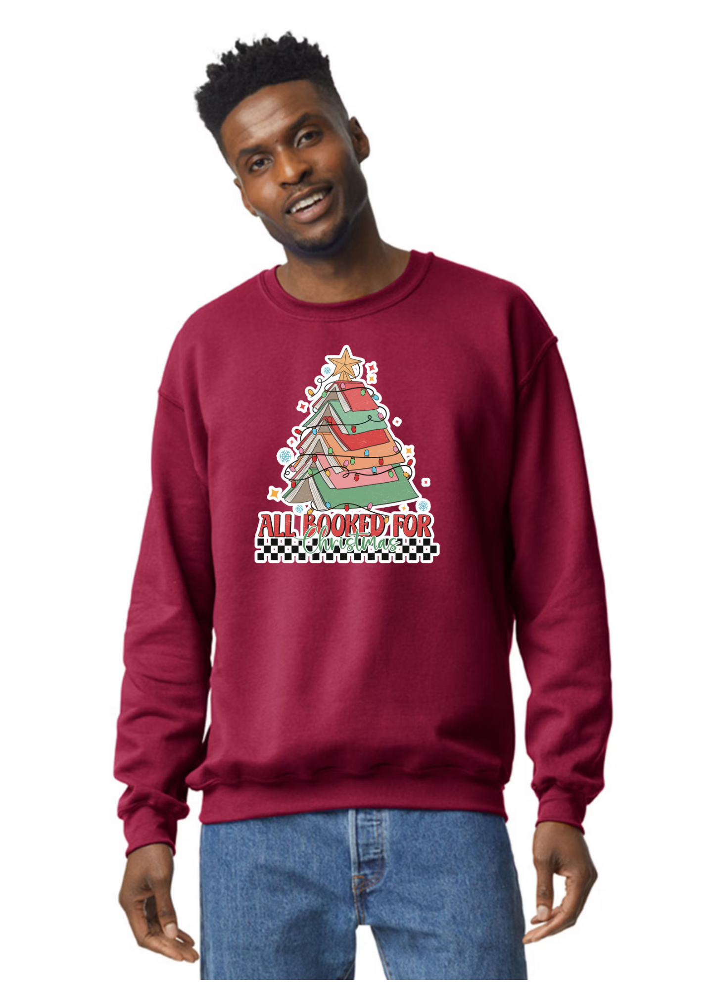 Bookish Christmas Sweatshirts M **preorder**