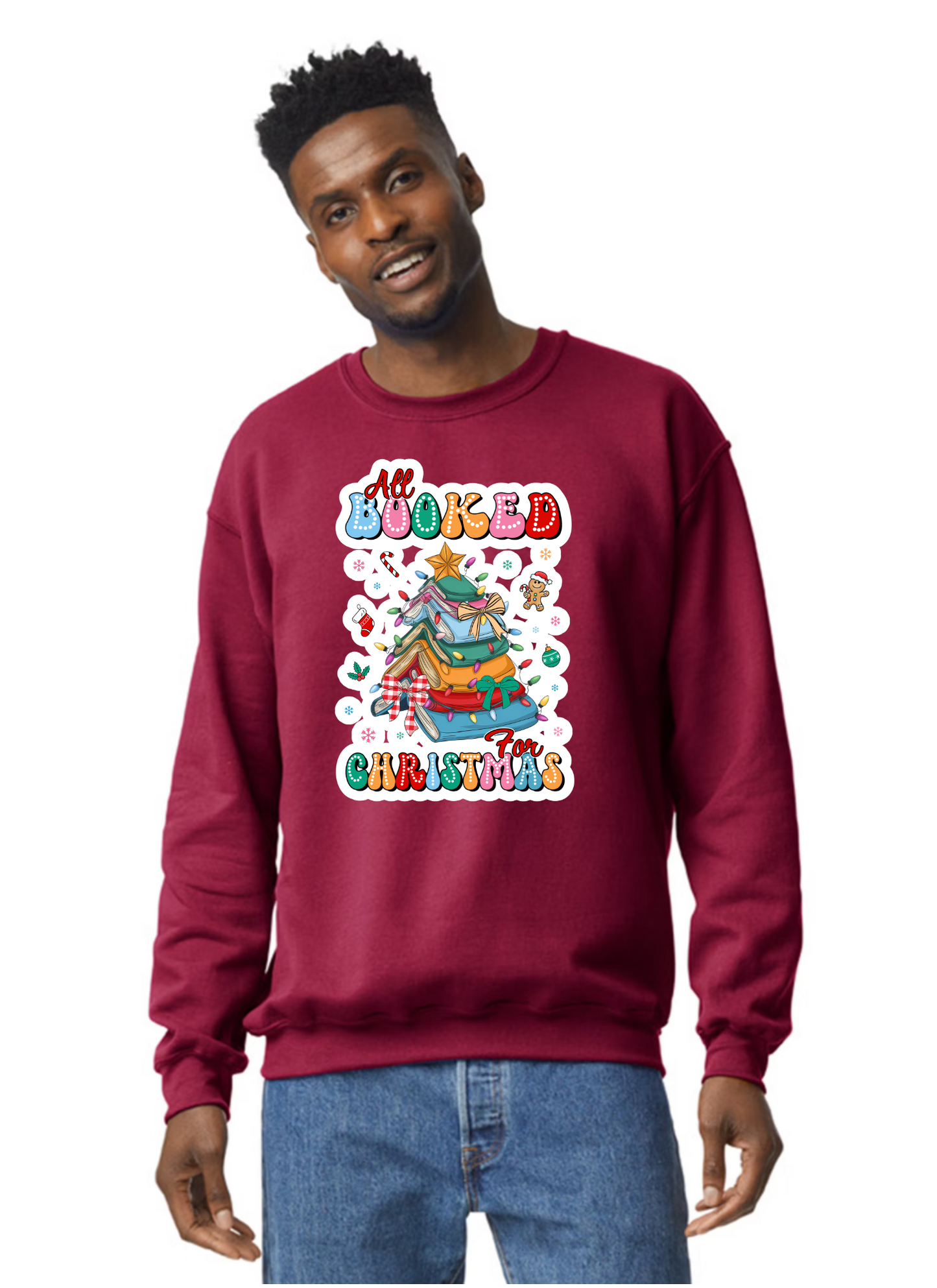 Bookish Christmas Sweatshirts M **preorder**