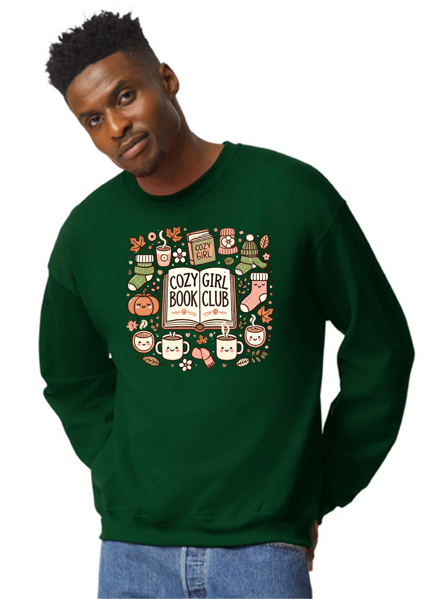 Bookish Christmas Sweatshirts M **preorder**