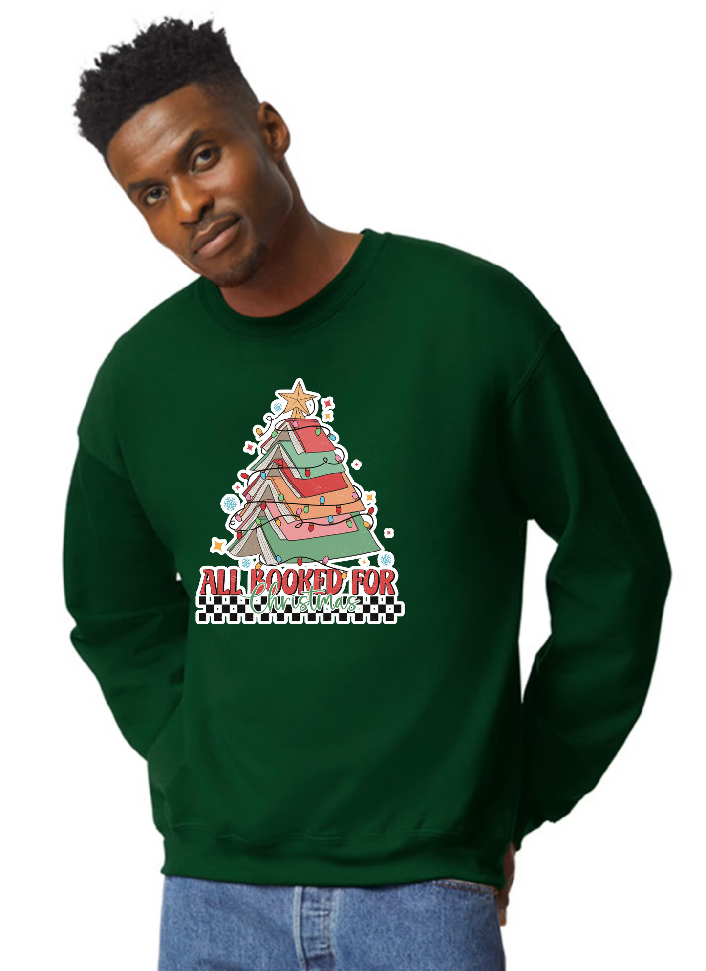 Bookish Christmas Sweatshirts M **preorder**