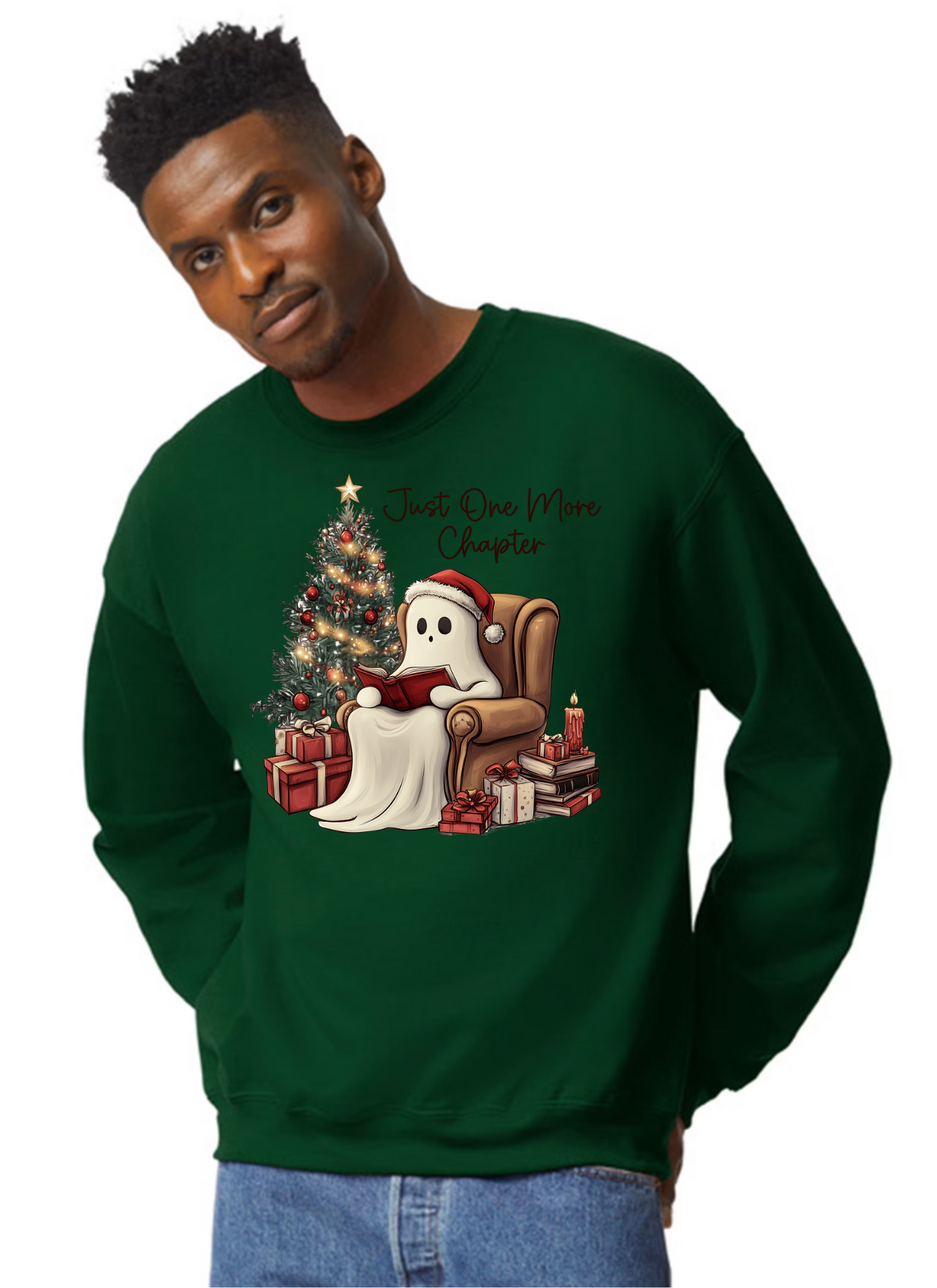 Bookish Christmas Sweatshirts M **preorder**