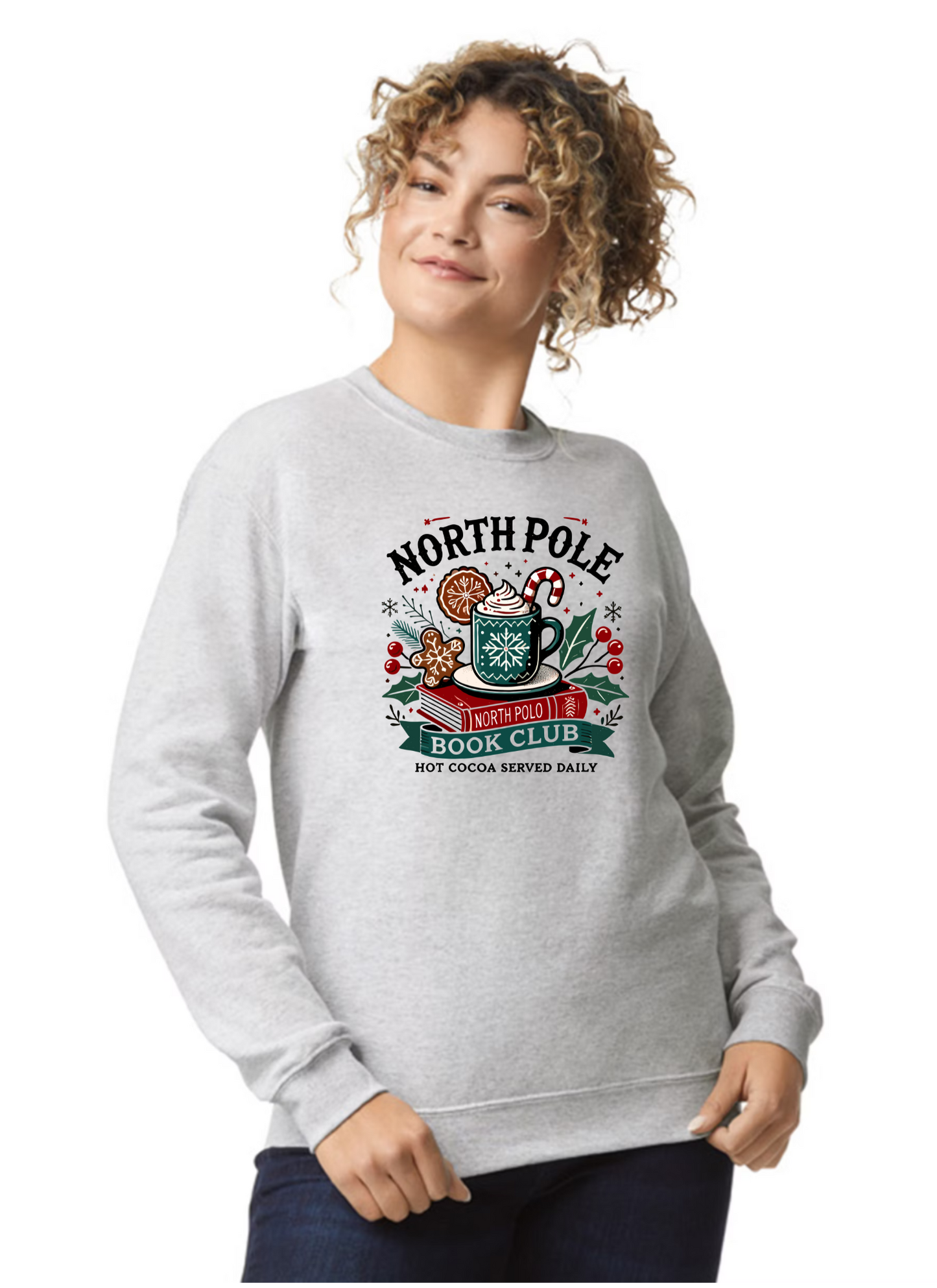 Bookish Christmas Sweatshirts M **preorder**