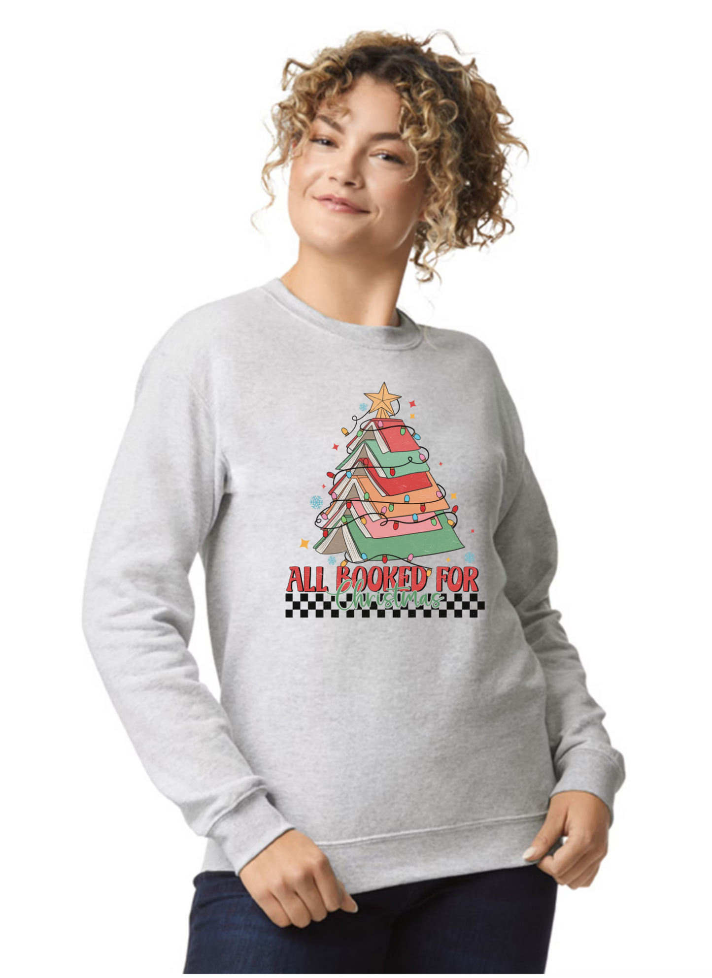 Bookish Christmas Sweatshirts M **preorder**