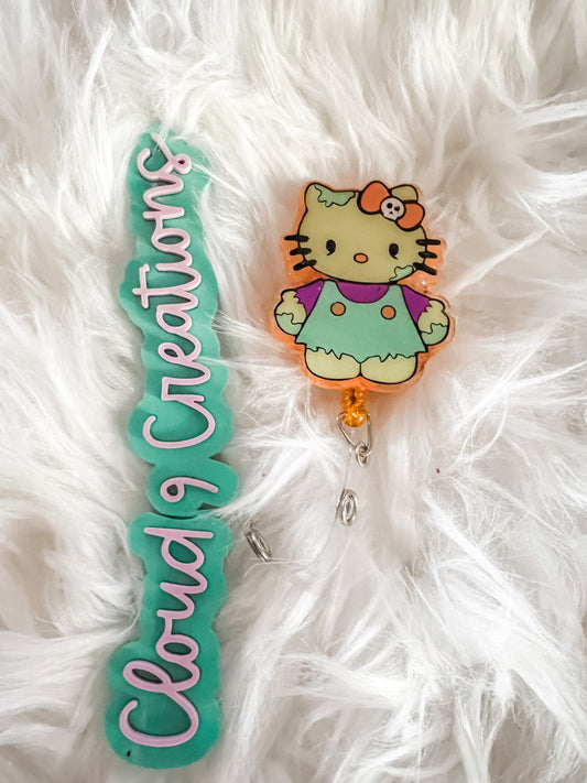 Zombie Kitty badge reel