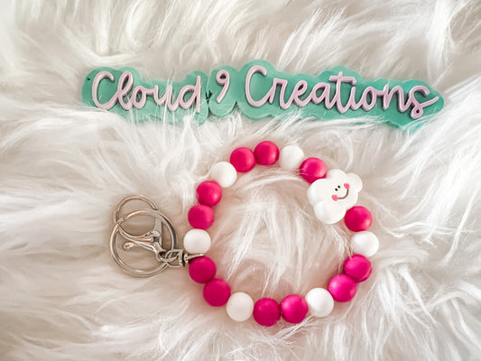 Cloud silicone wristlet