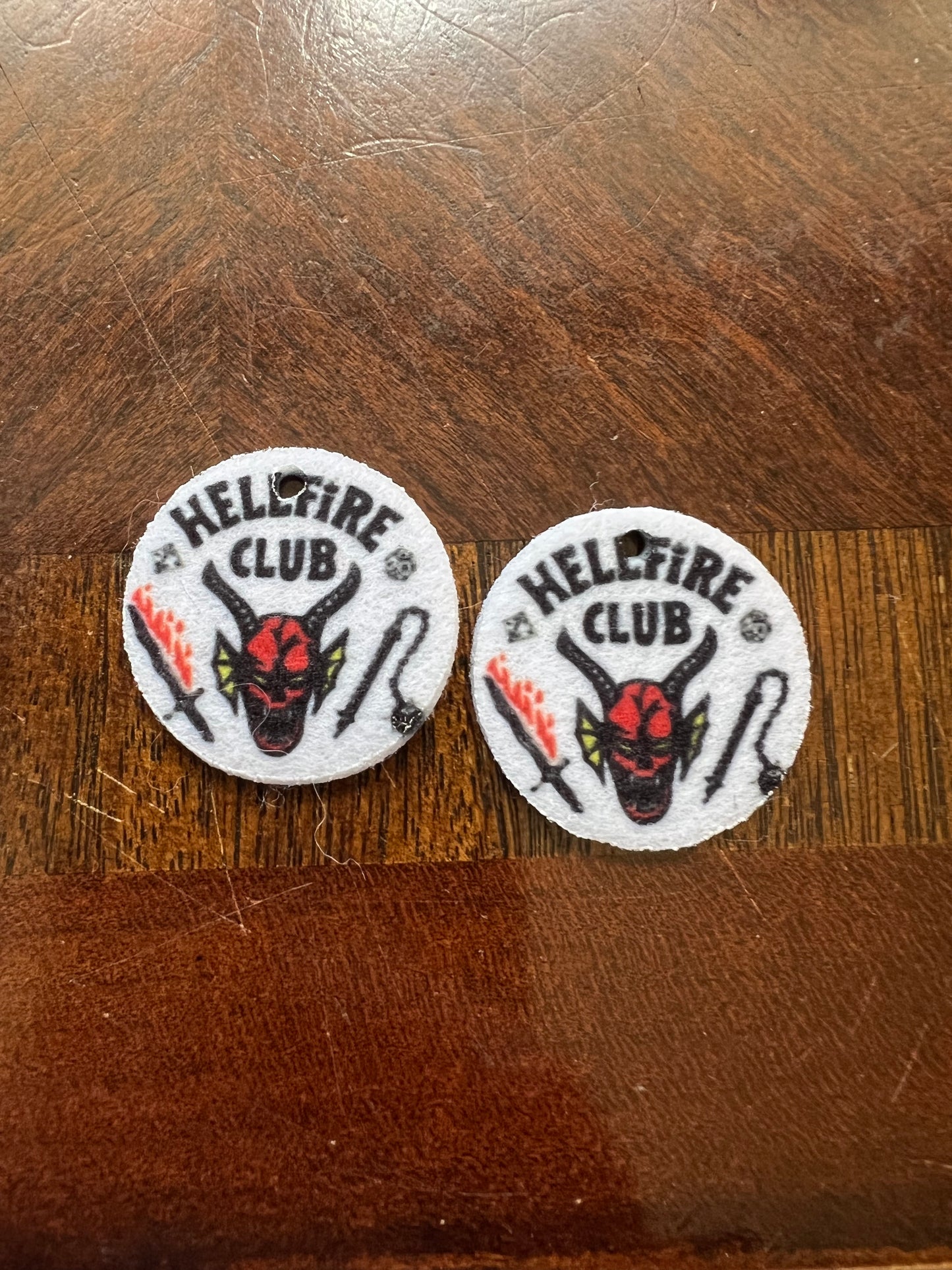 Hellfire club earrings
